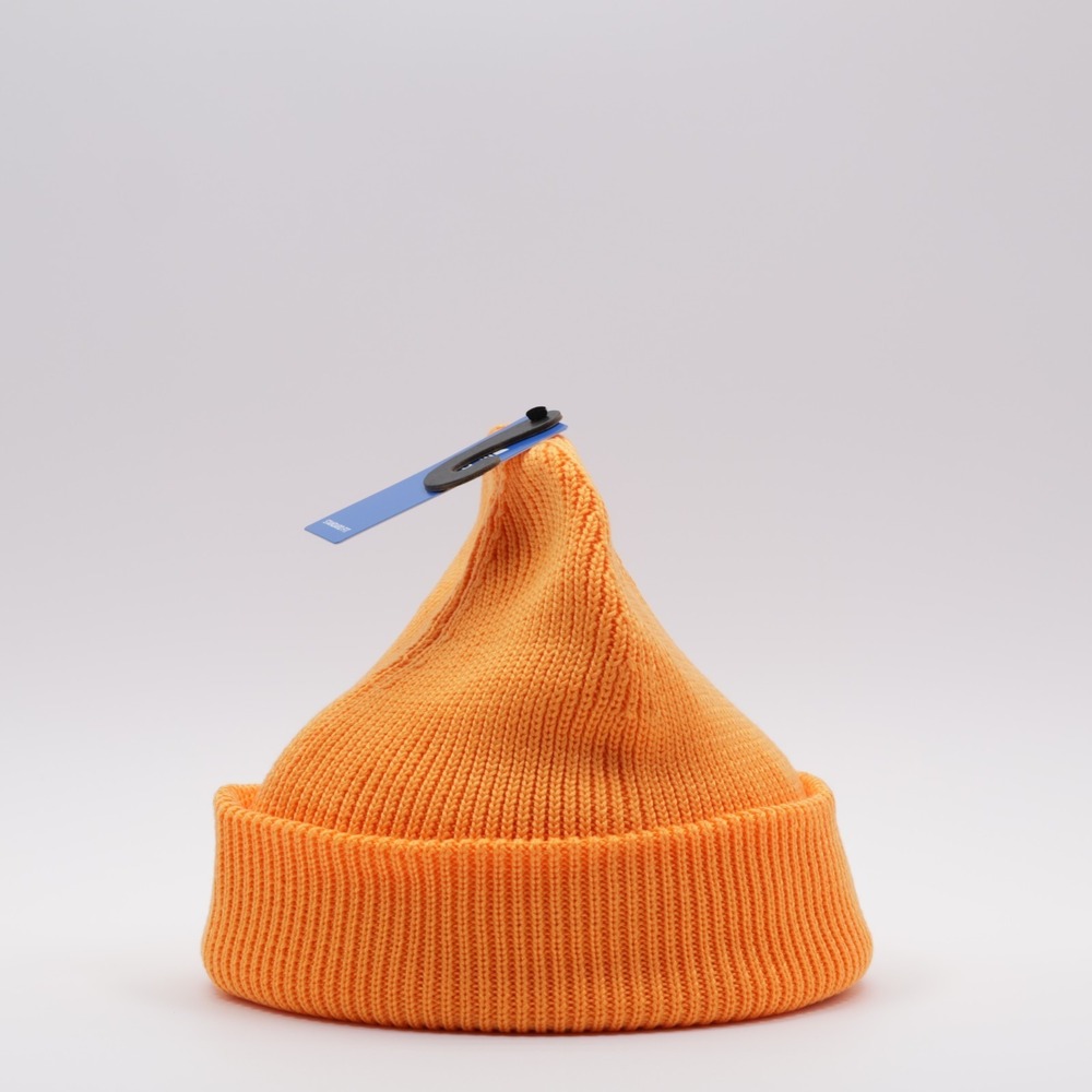 Adidas Originals Men's Embroidered Logo Terrace Ribbed Beanie Orange One Size - Picture 5 of 8